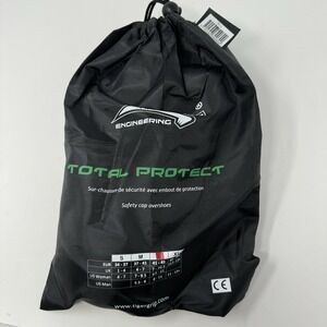 Tiger Grip Total Protection Overshoe with Toe Cap Large Durable Rubber Safe